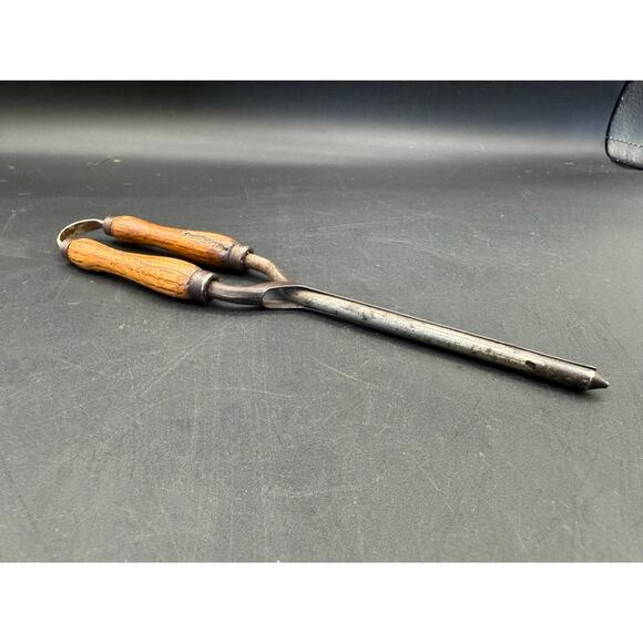 Vintage Paragon  Wooden Handle Curling Iron - 1930s - Picture 5 of 9